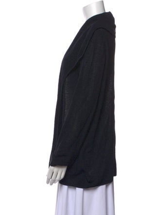 St. John Wool Open Front Sweater