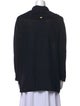 St. John Wool Open Front Sweater