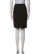 St. John Wool Knee-Length Skirt