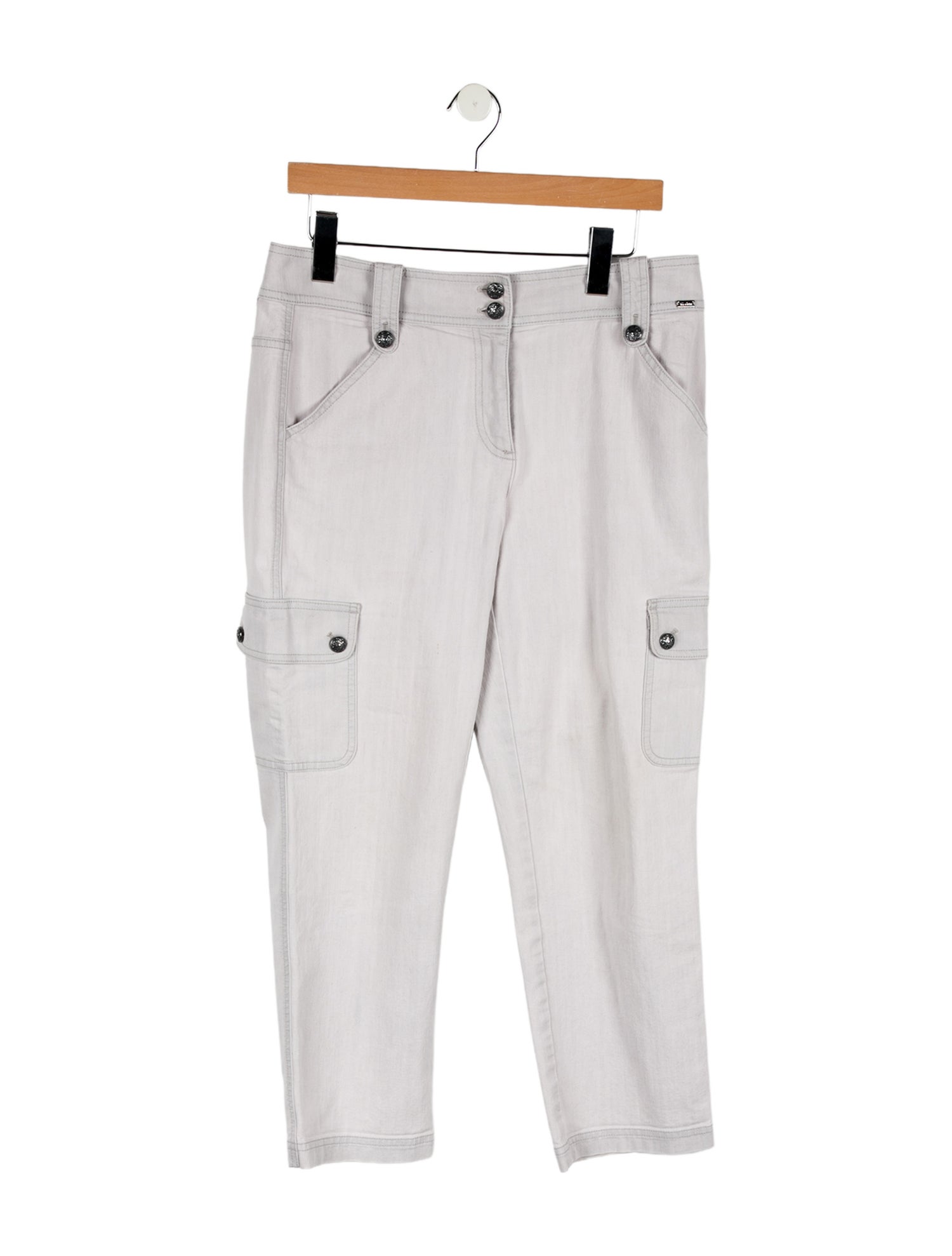 St. John Low-Rise Straight Leg Jeans