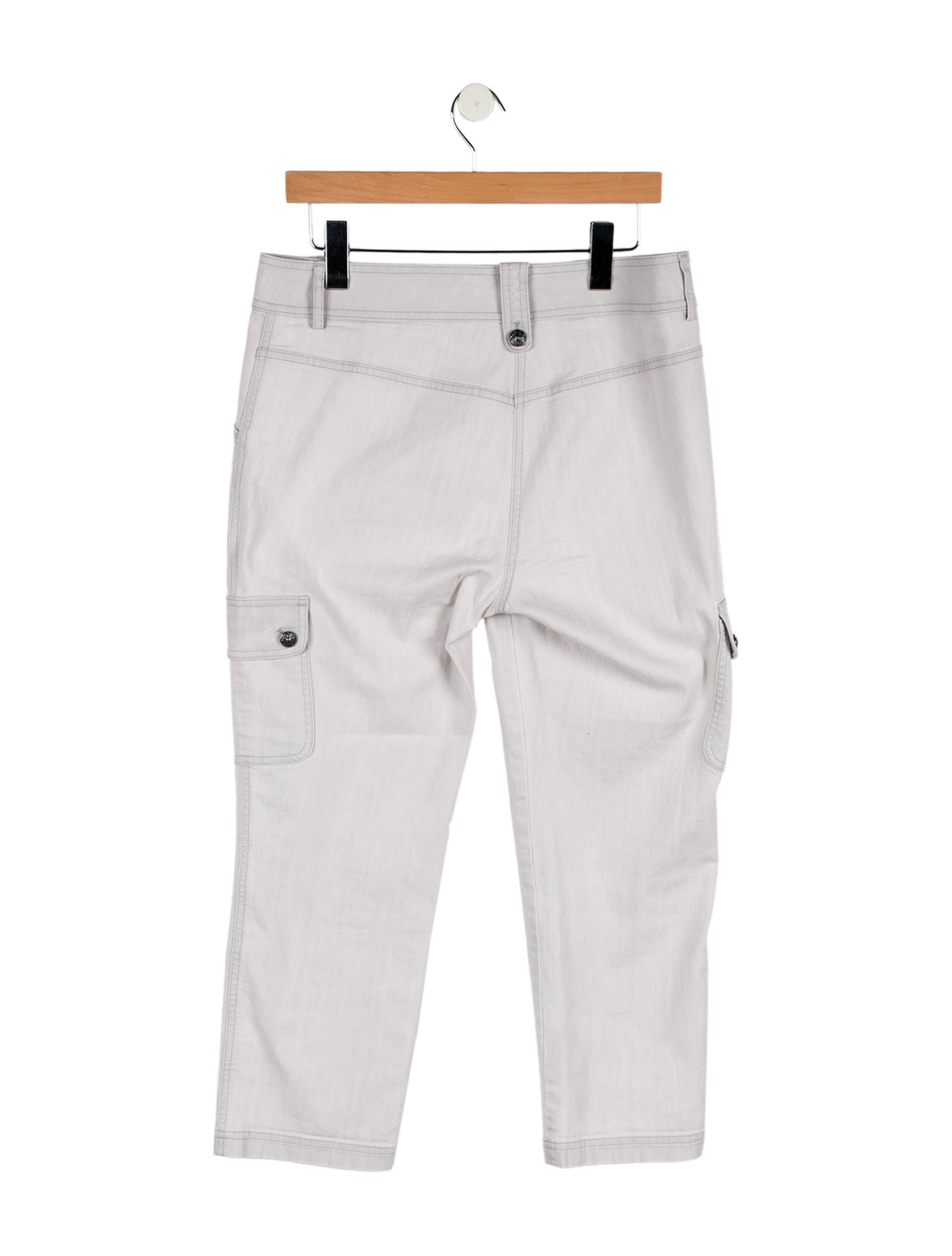 St. John Low-Rise Straight Leg Jeans