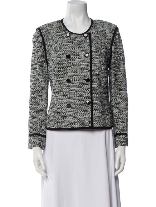 St. John Wool Tweed Pattern Evening Jacket