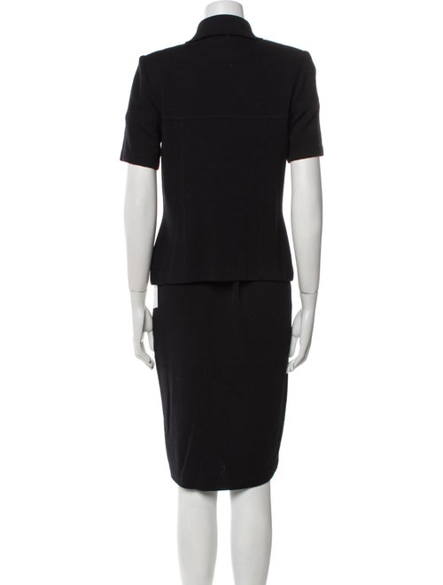 St. John Crystal Embellishments Skirt Set