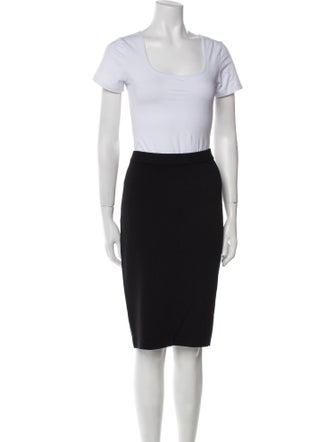 St. John Crystal Embellishments Skirt Set