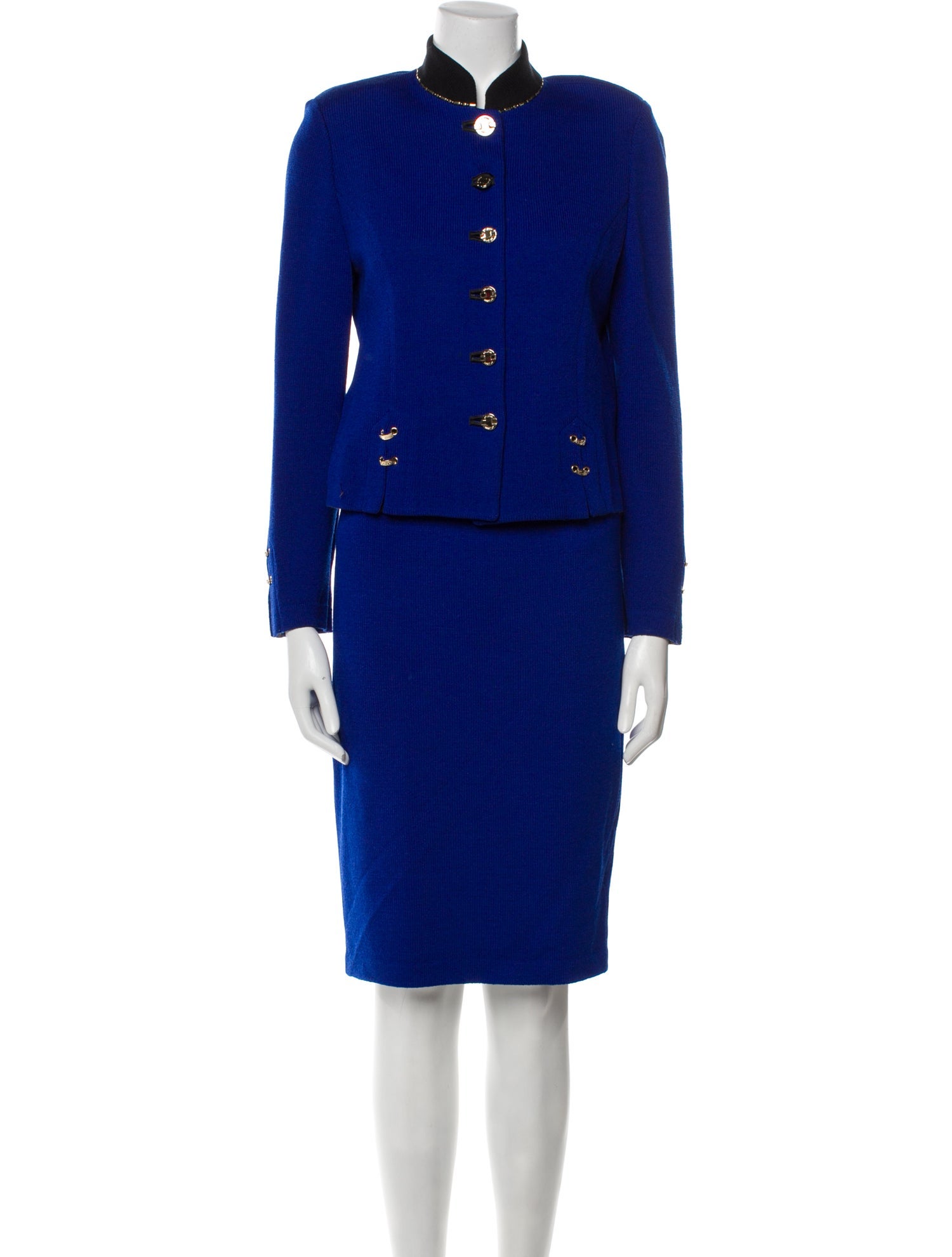 St. John Wool Skirt Set