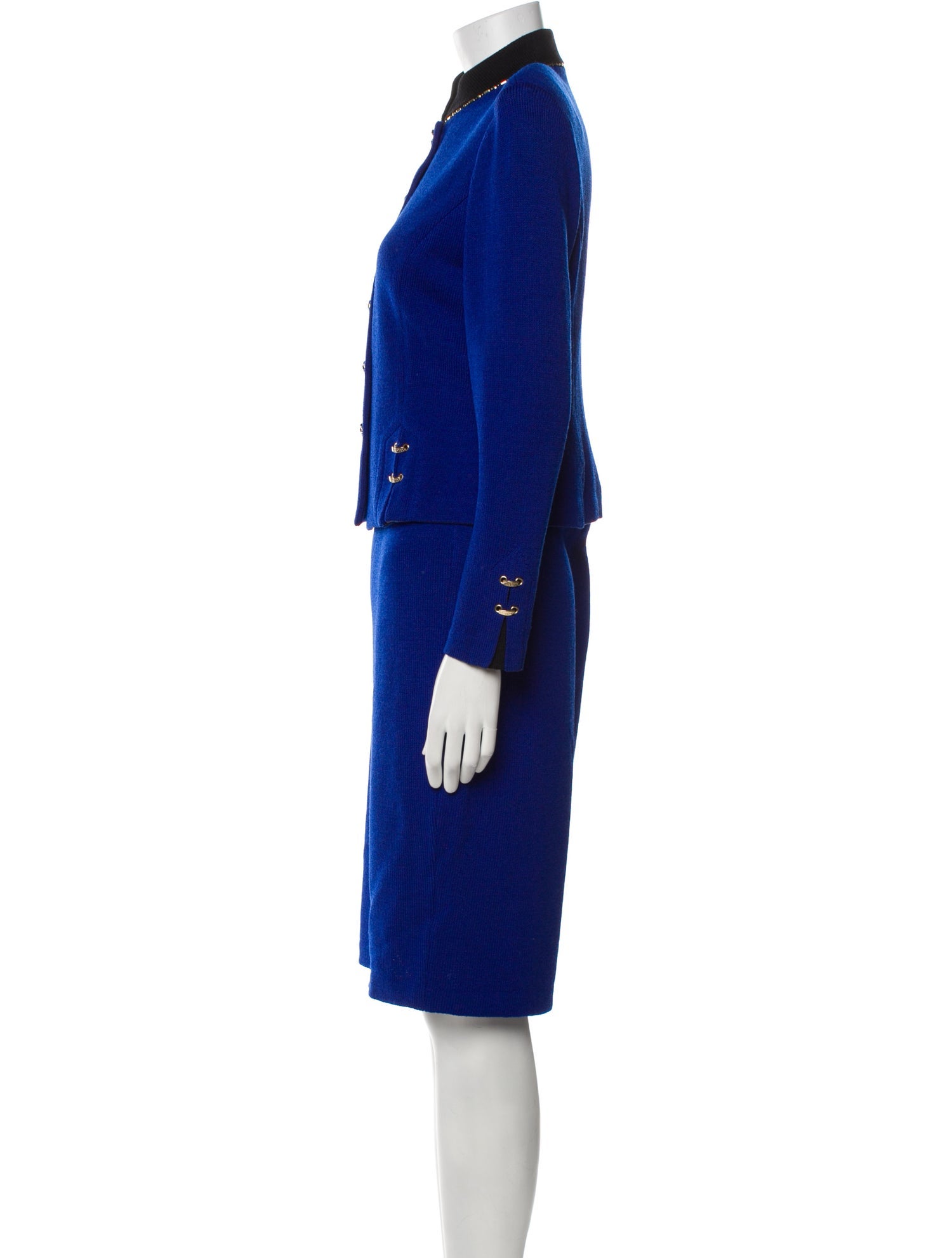 St. John Wool Skirt Set