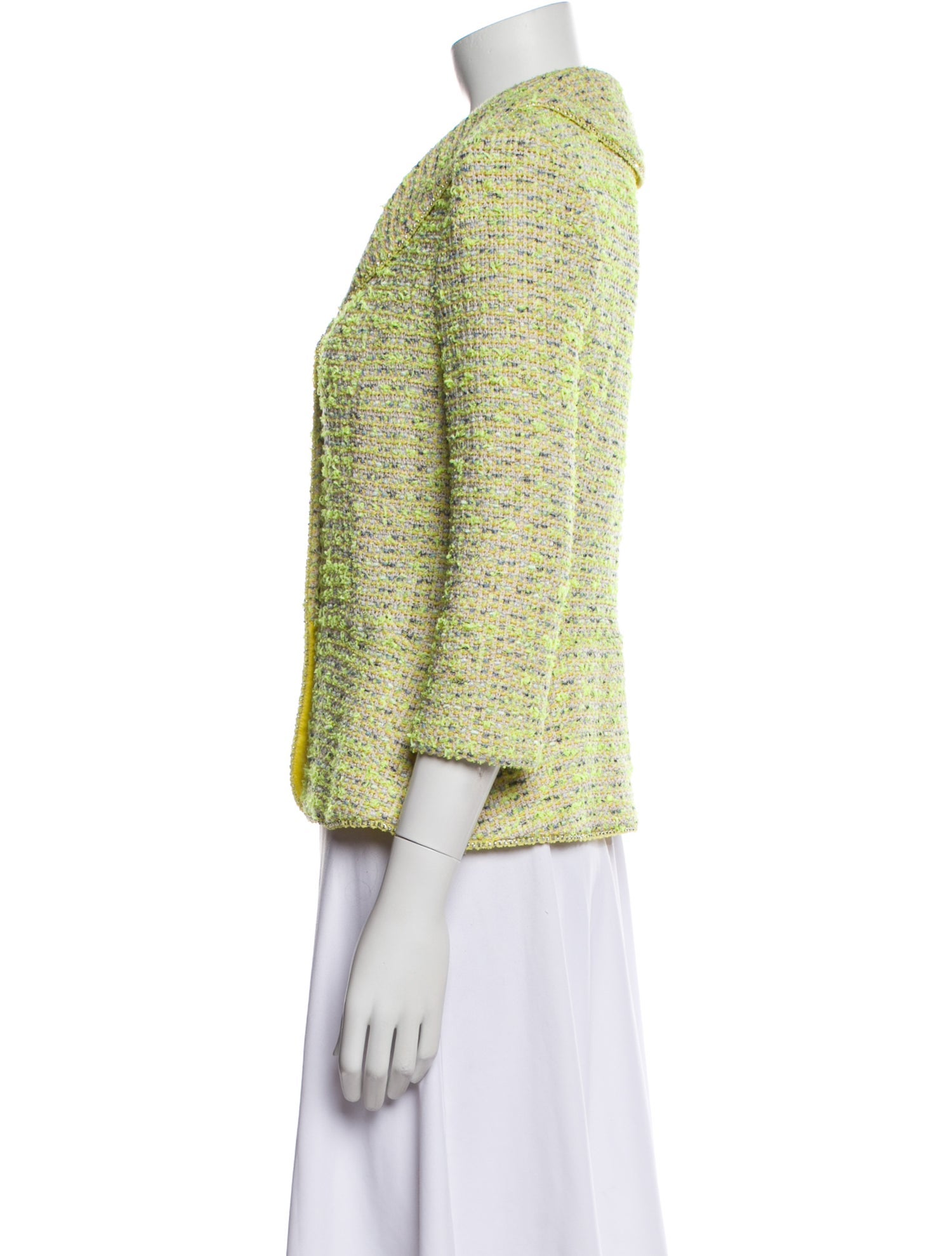 St. John Couture Tweed Pattern Evening Jacket