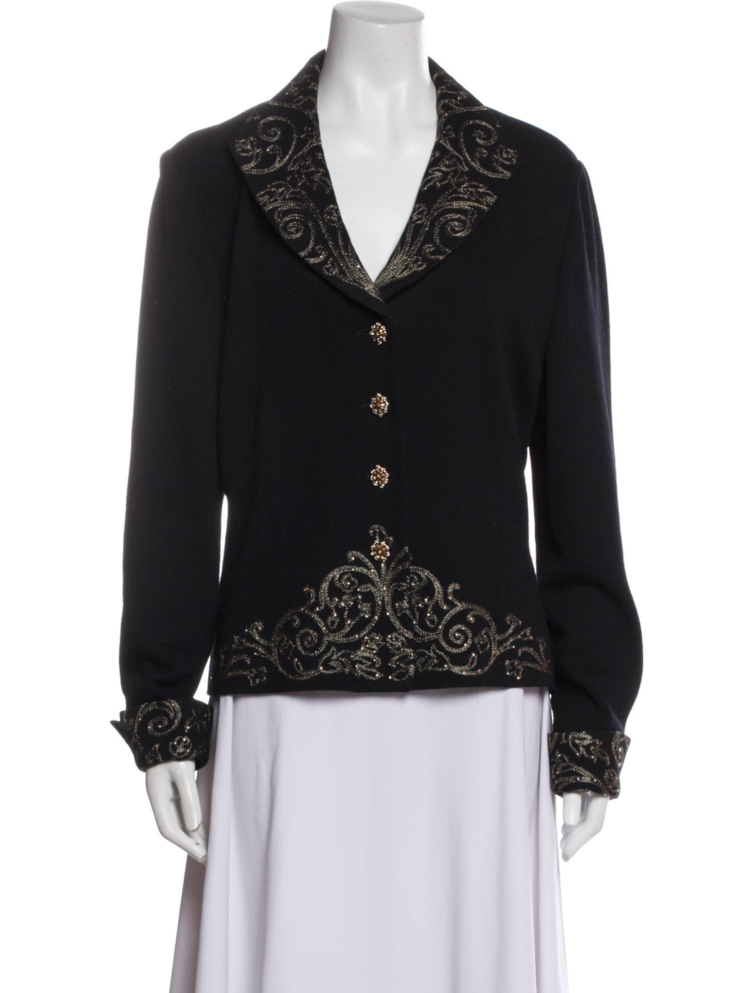 St. John Evening Wool Evening Jacket