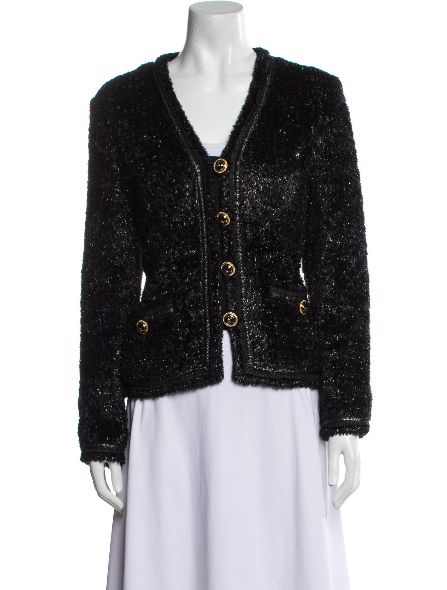 St. John Collection Printed Evening Jacket