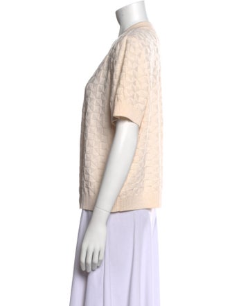 St. John Wool V-Neck Sweater