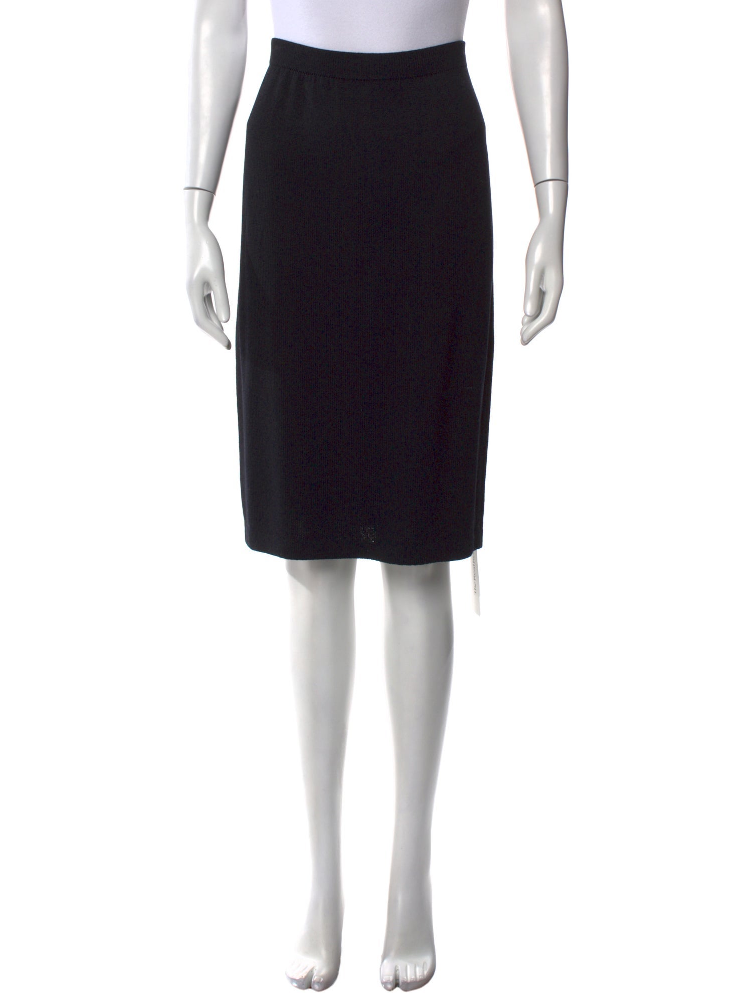 St. John Wool Knee-Length Skirt