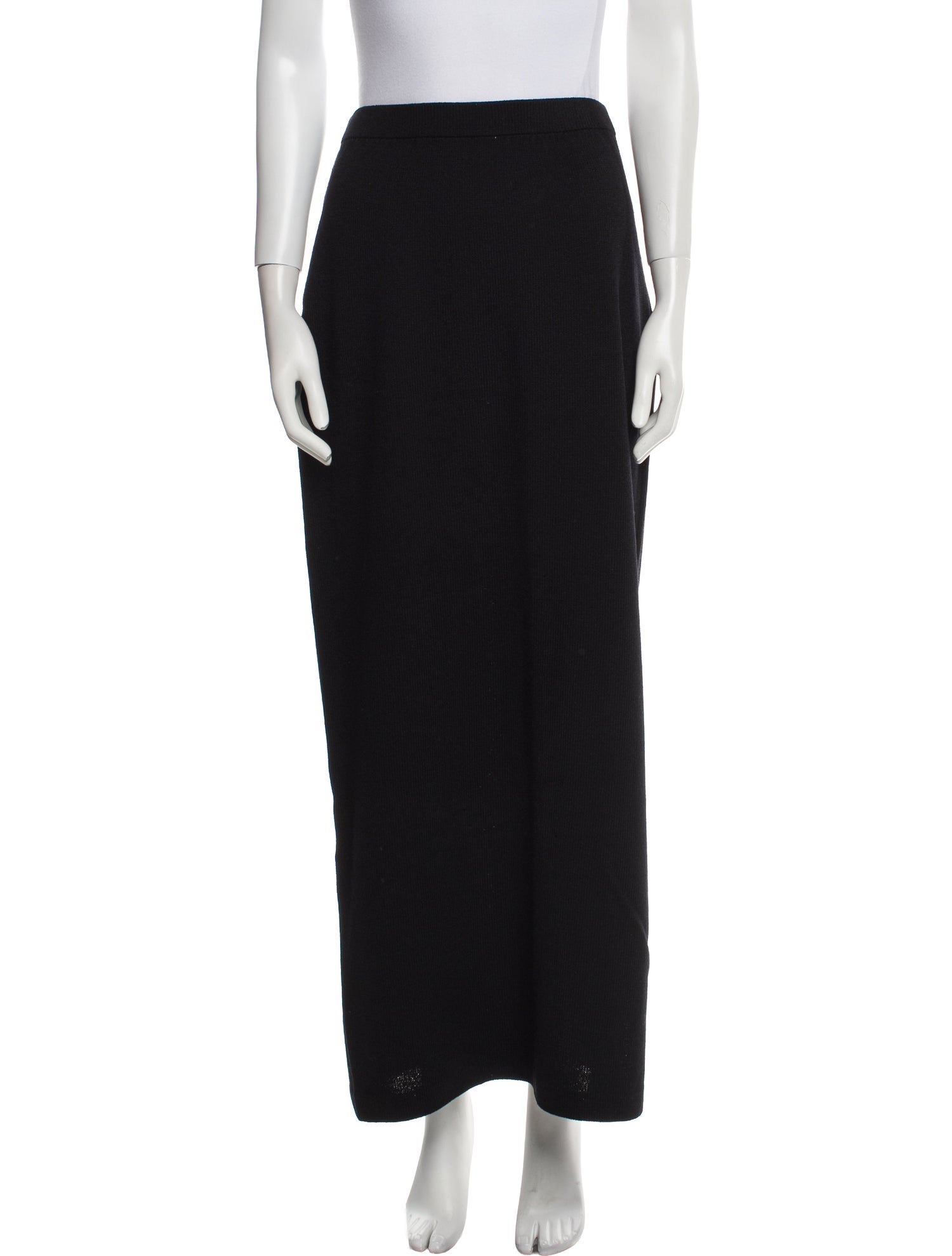 St. John Cutout Accent Midi Length Skirt