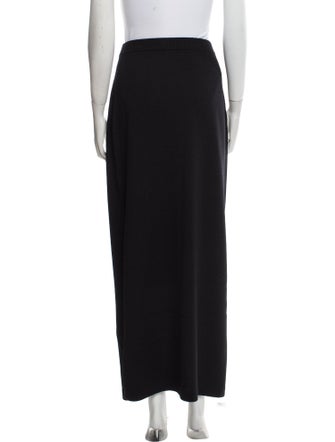 St. John Cutout Accent Midi Length Skirt