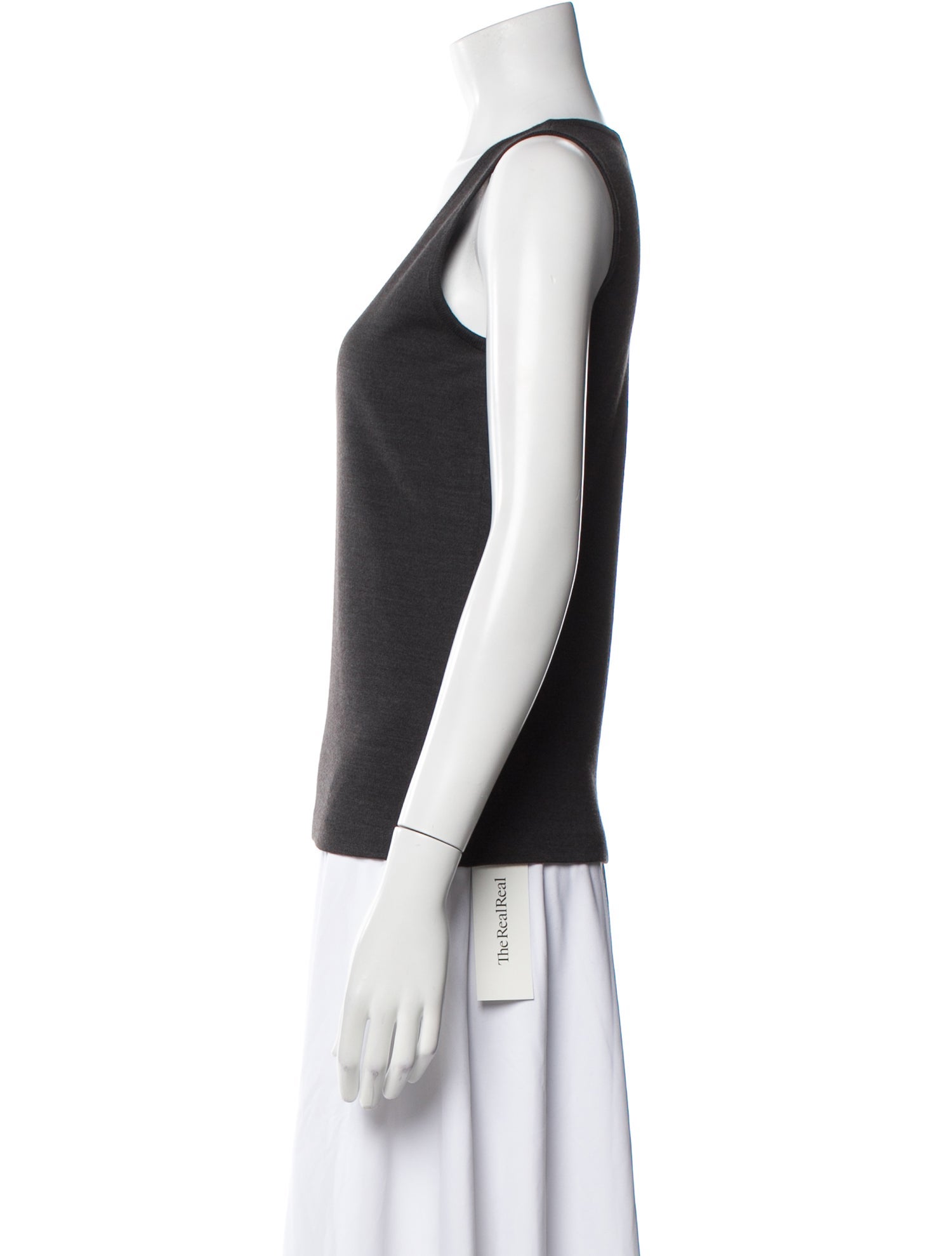 St. John Wool Scoop Neck Sweater w/ Tags