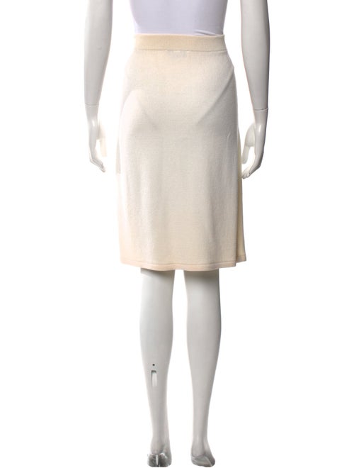 St. John Wool Knee-Length Skirt
