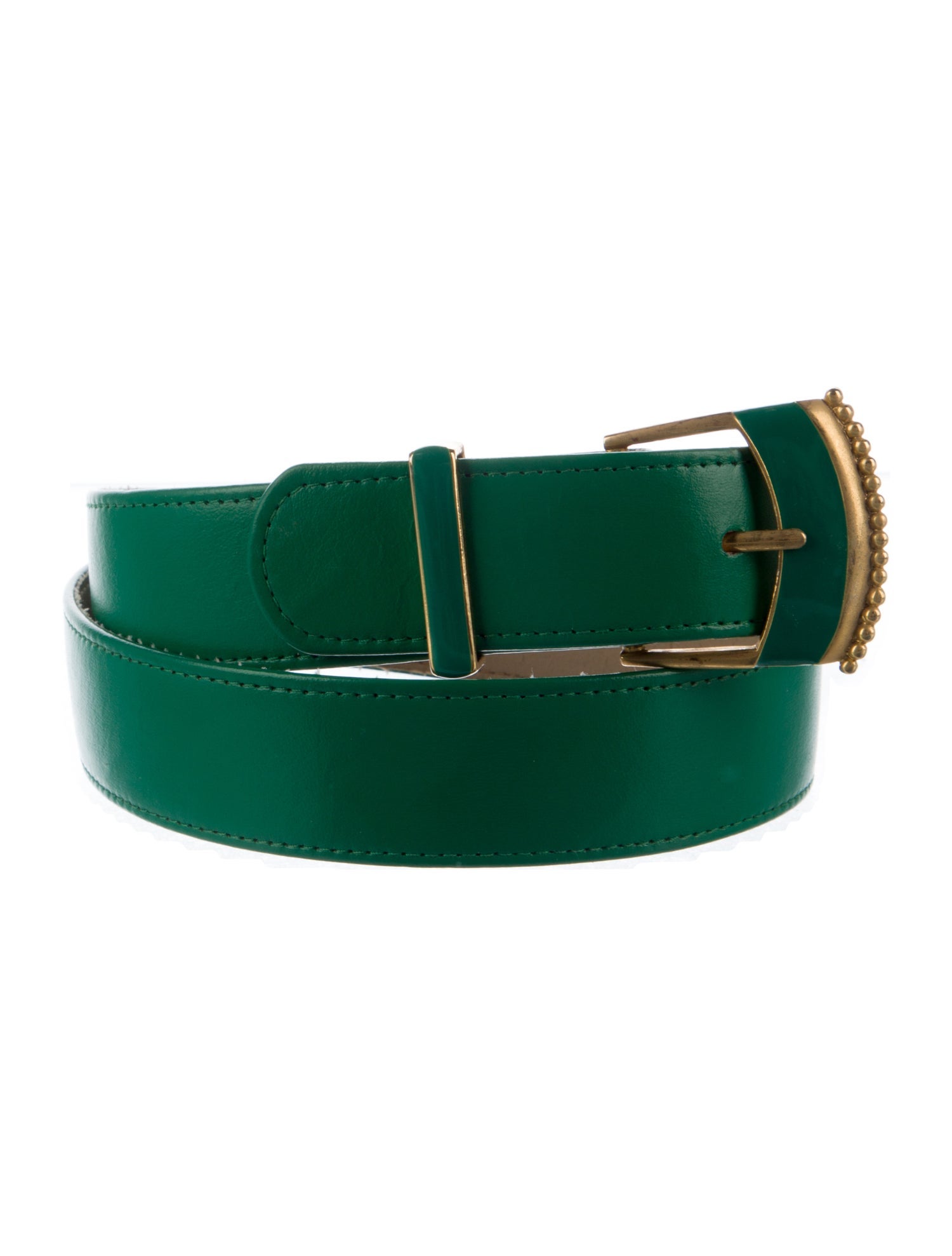 St. John Vintage Leather Belt