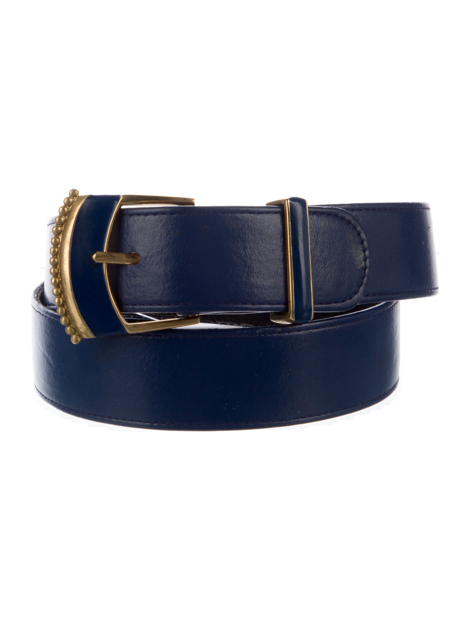 St. John Vintage Leather Belt