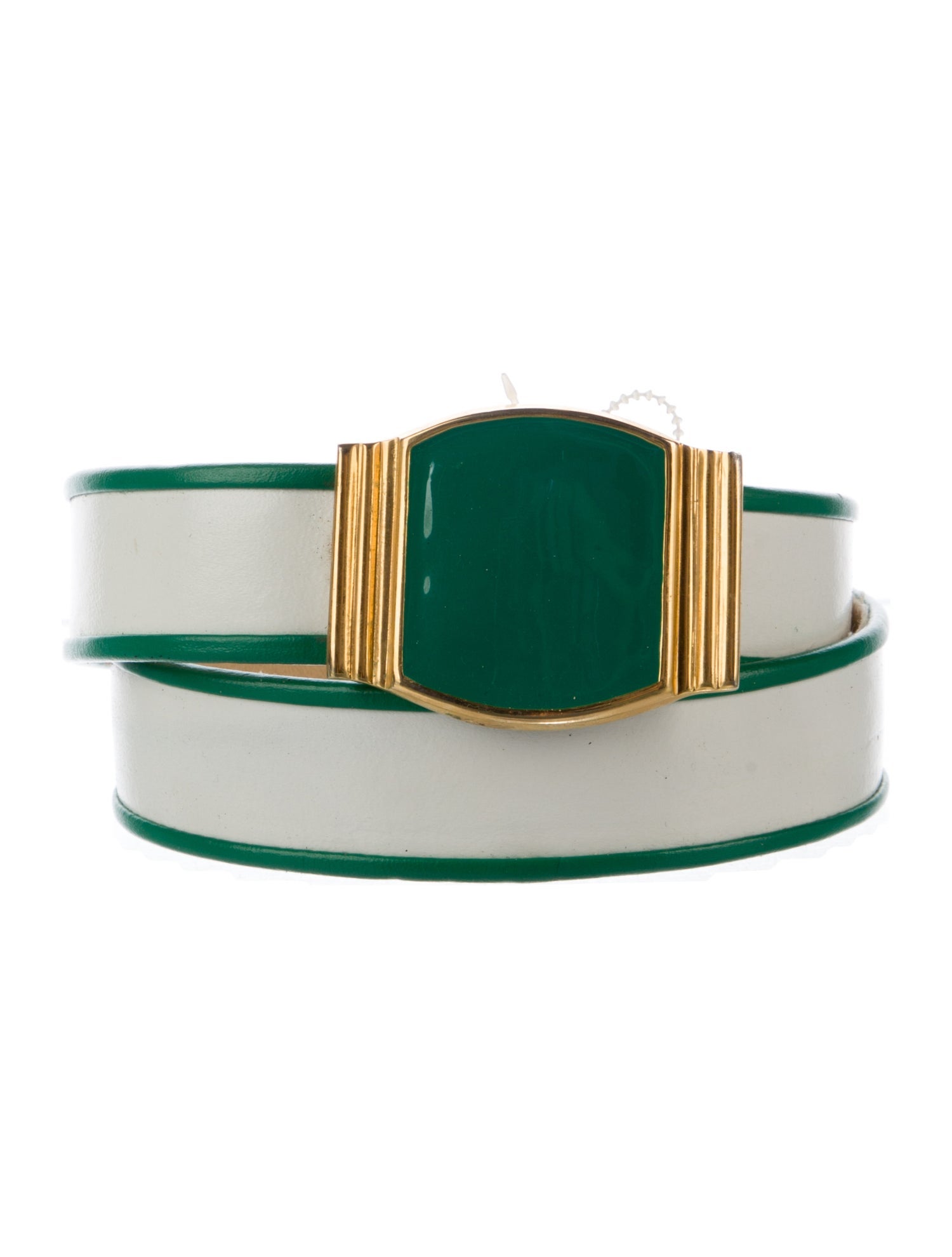 St. John Vintage Leather Belt