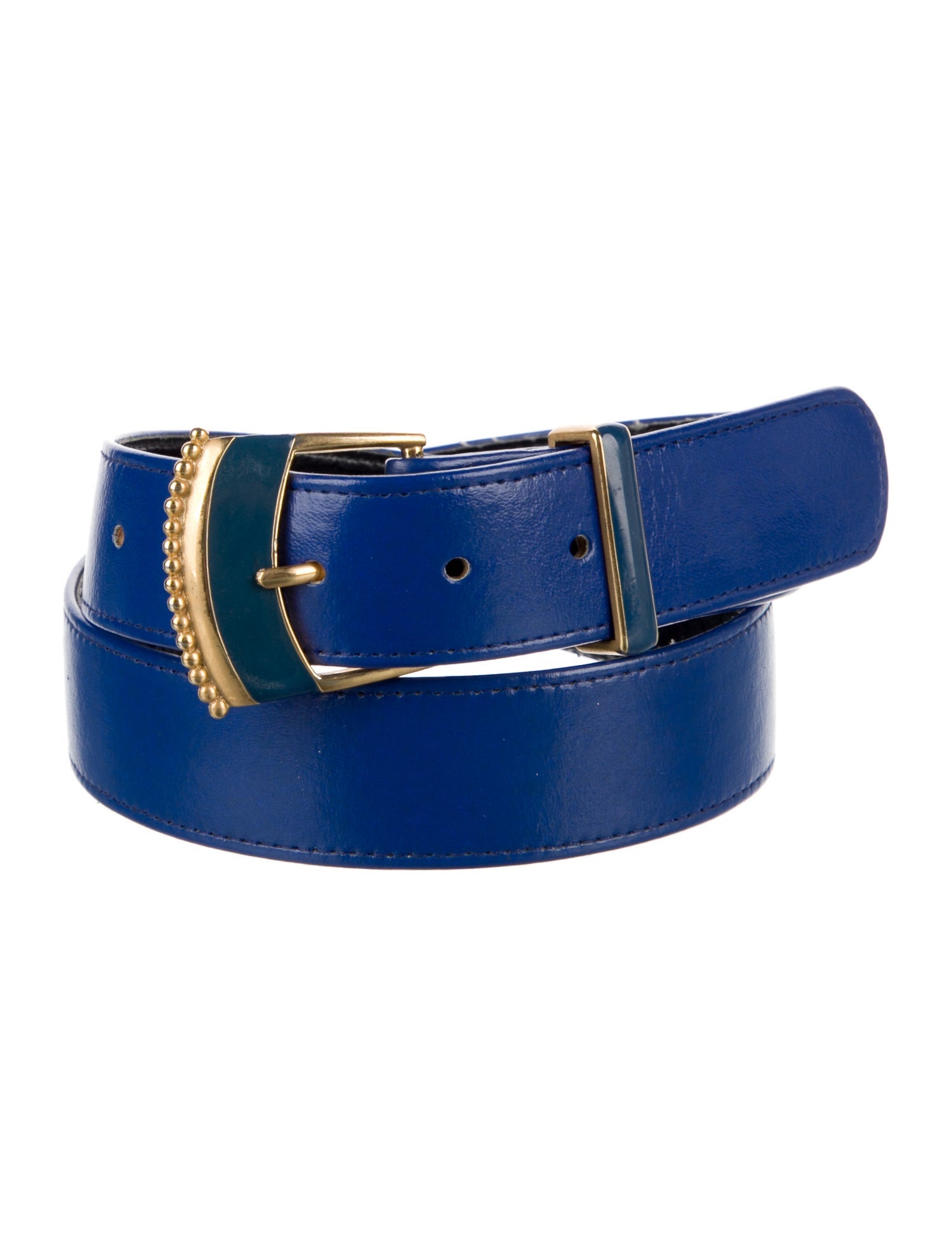St. John Vintage Leather Belt