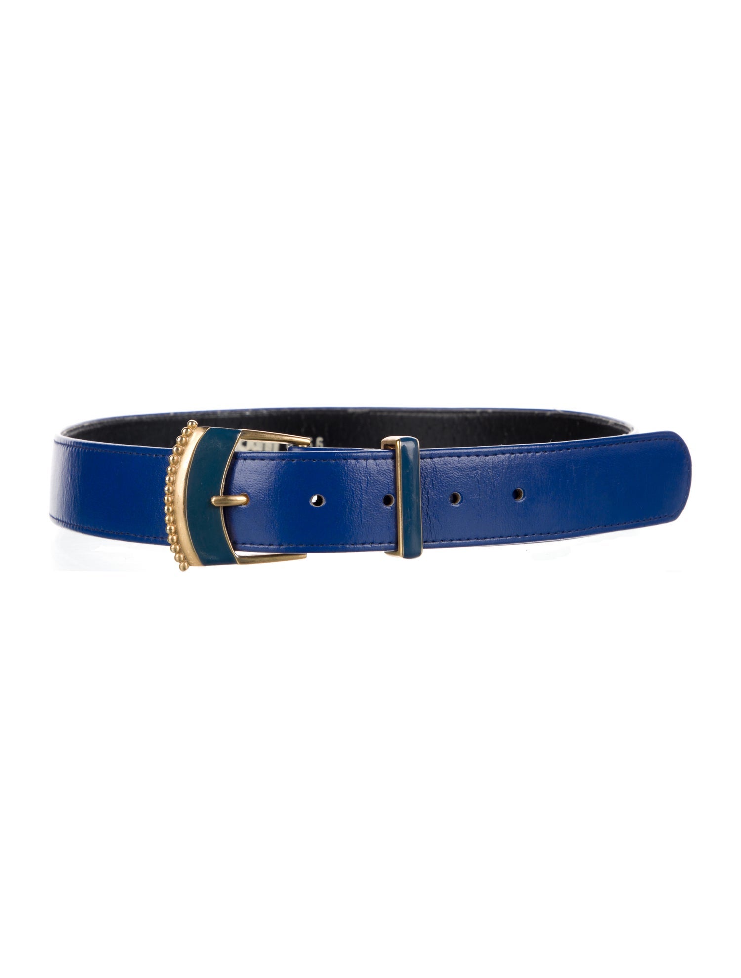 St. John Vintage Leather Belt