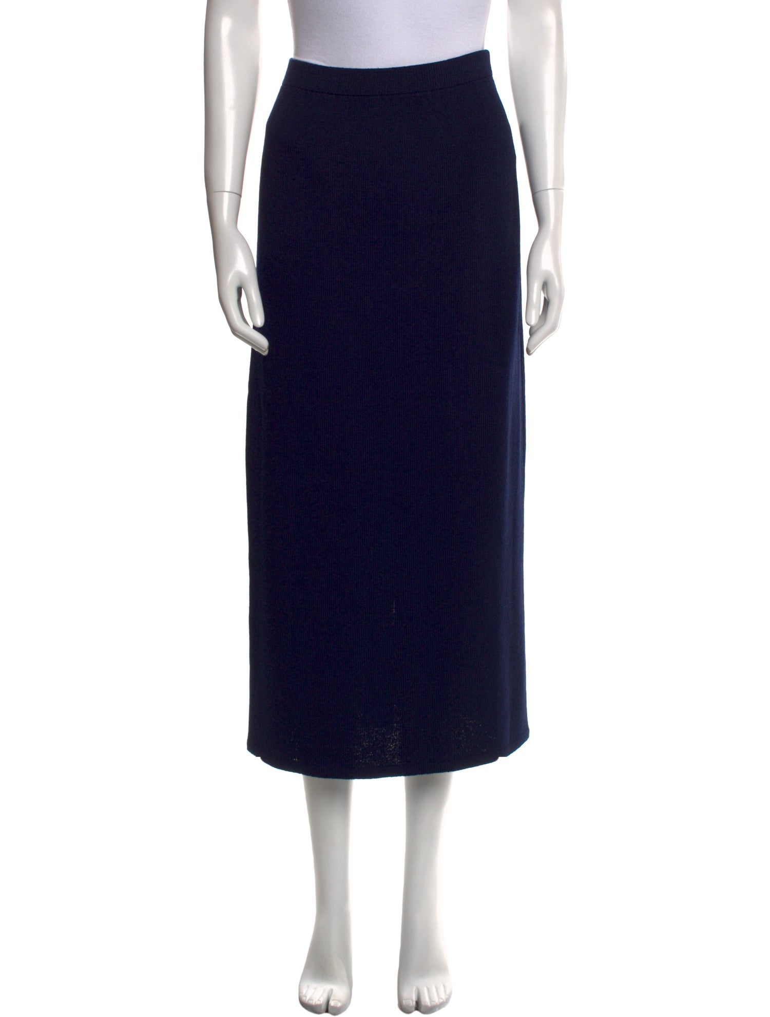 St. John Cutout Accent Long Skirt