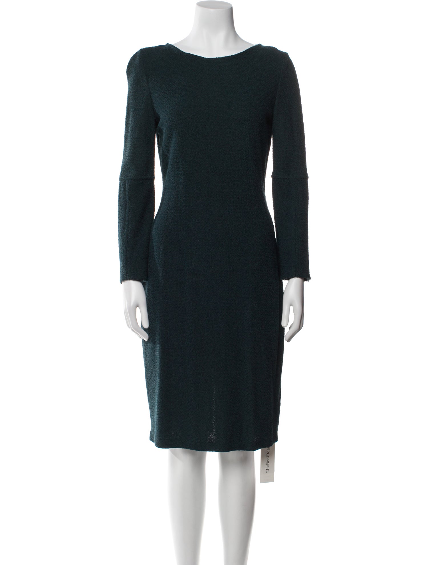 St. John Wool Knee-Length Dress