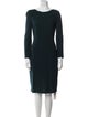 St. John Wool Knee-Length Dress
