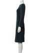 St. John Wool Knee-Length Dress
