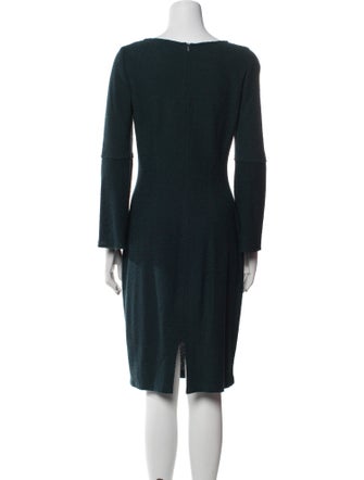 St. John Wool Knee-Length Dress
