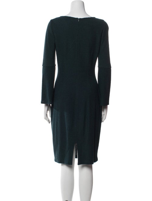 St. John Wool Knee-Length Dress