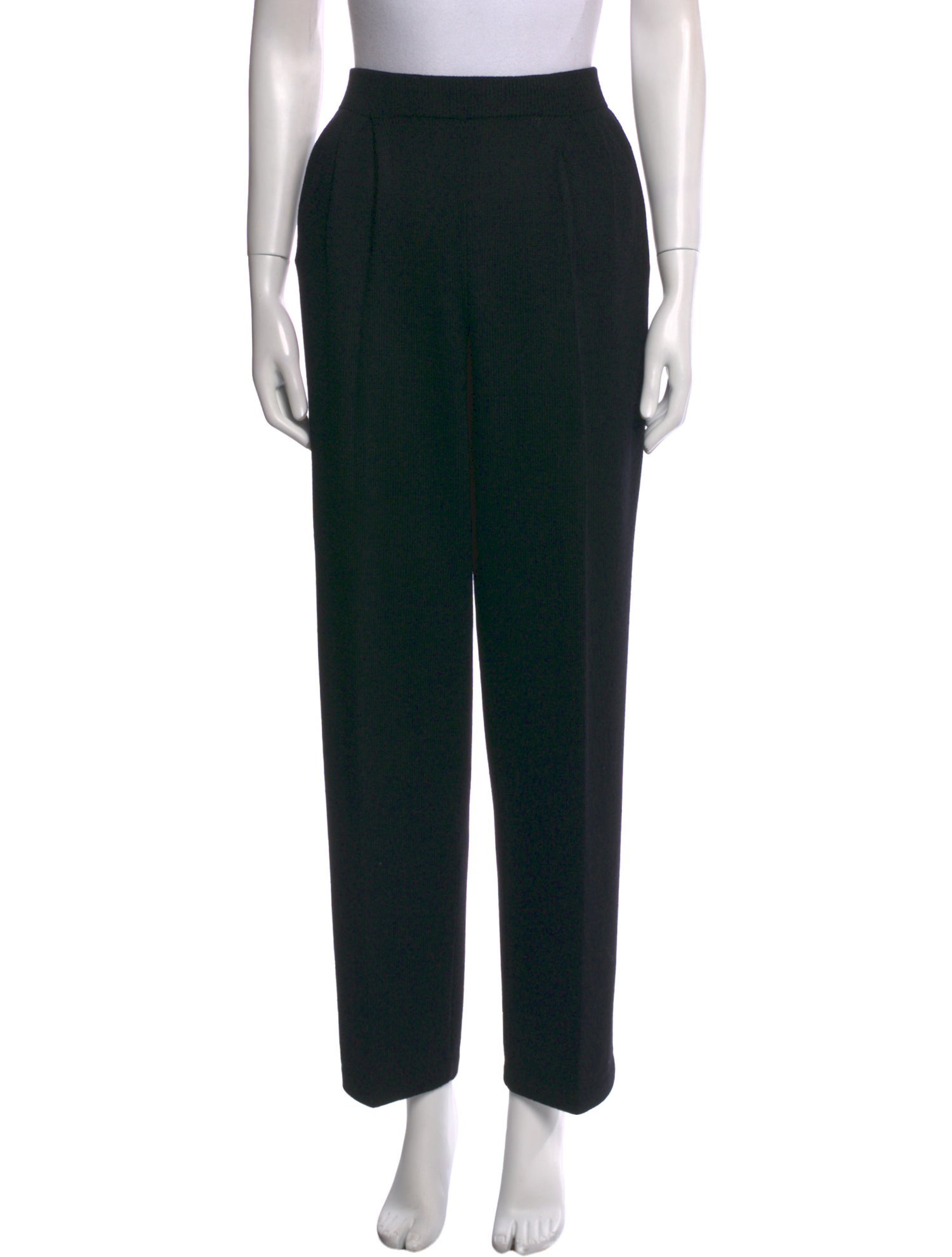 St. John Wool Straight Leg Pants