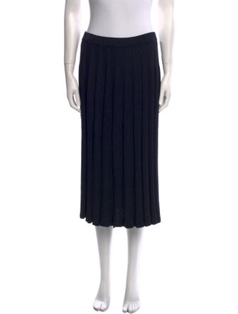St. John Wool Knee-Length Skirt