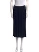 St. John Wool Knee-Length Skirt