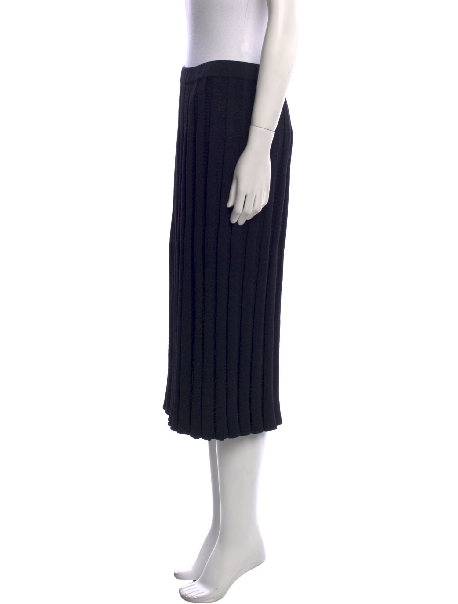 St. John Wool Knee-Length Skirt