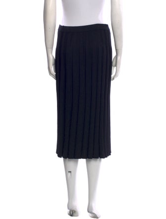 St. John Wool Knee-Length Skirt