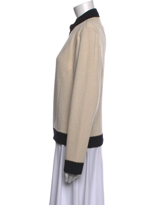 St. John Mock Neck Long Sleeve Sweatshirt