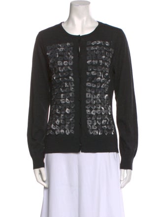 St. John Wool Crew Neck Sweater