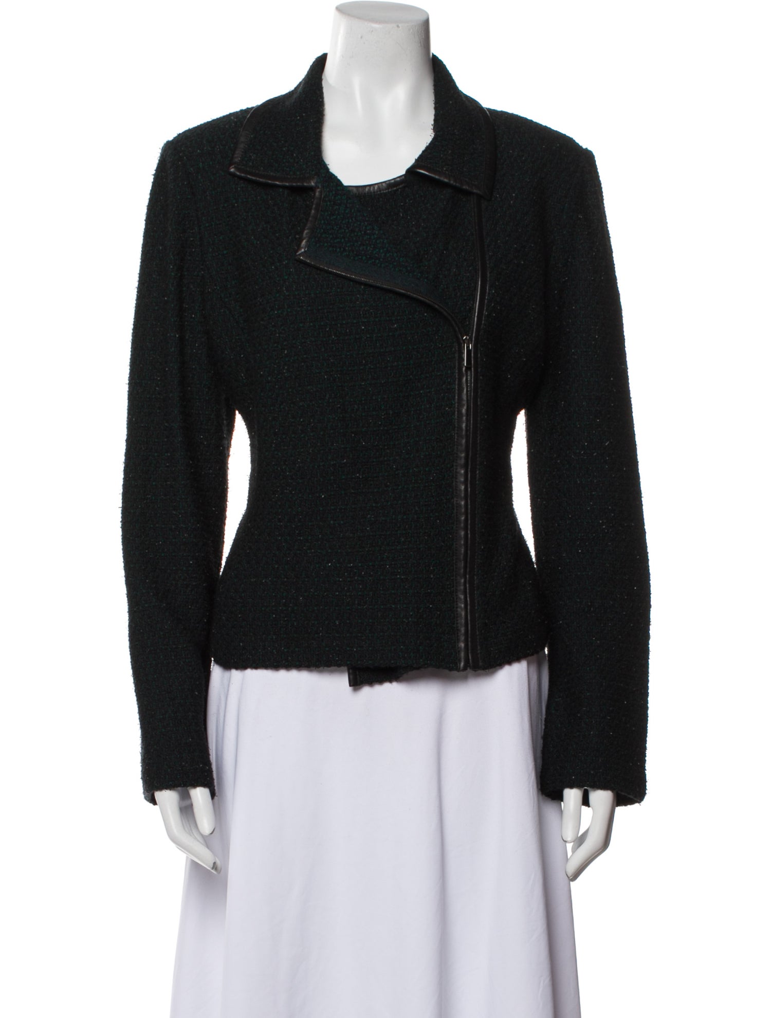 St. John Wool Biker Jacket