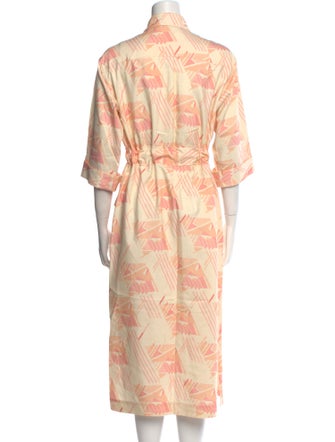 St. John Silk Long Dress