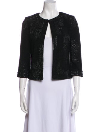 St. John Printed Evening Jacket