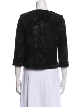 St. John Printed Evening Jacket