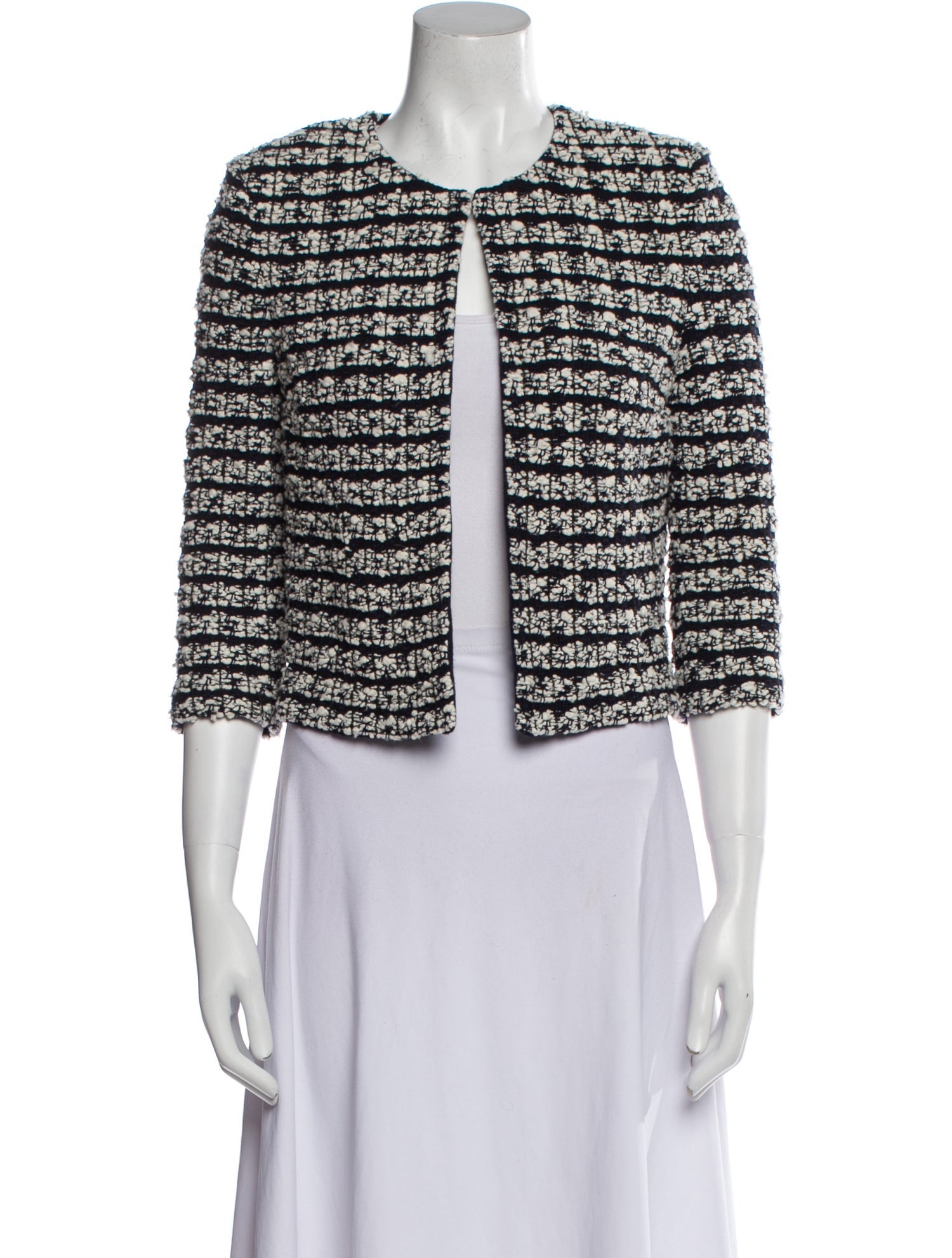 St. John Tweed Pattern Evening Jacket