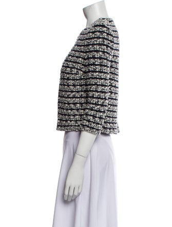 St. John Tweed Pattern Evening Jacket