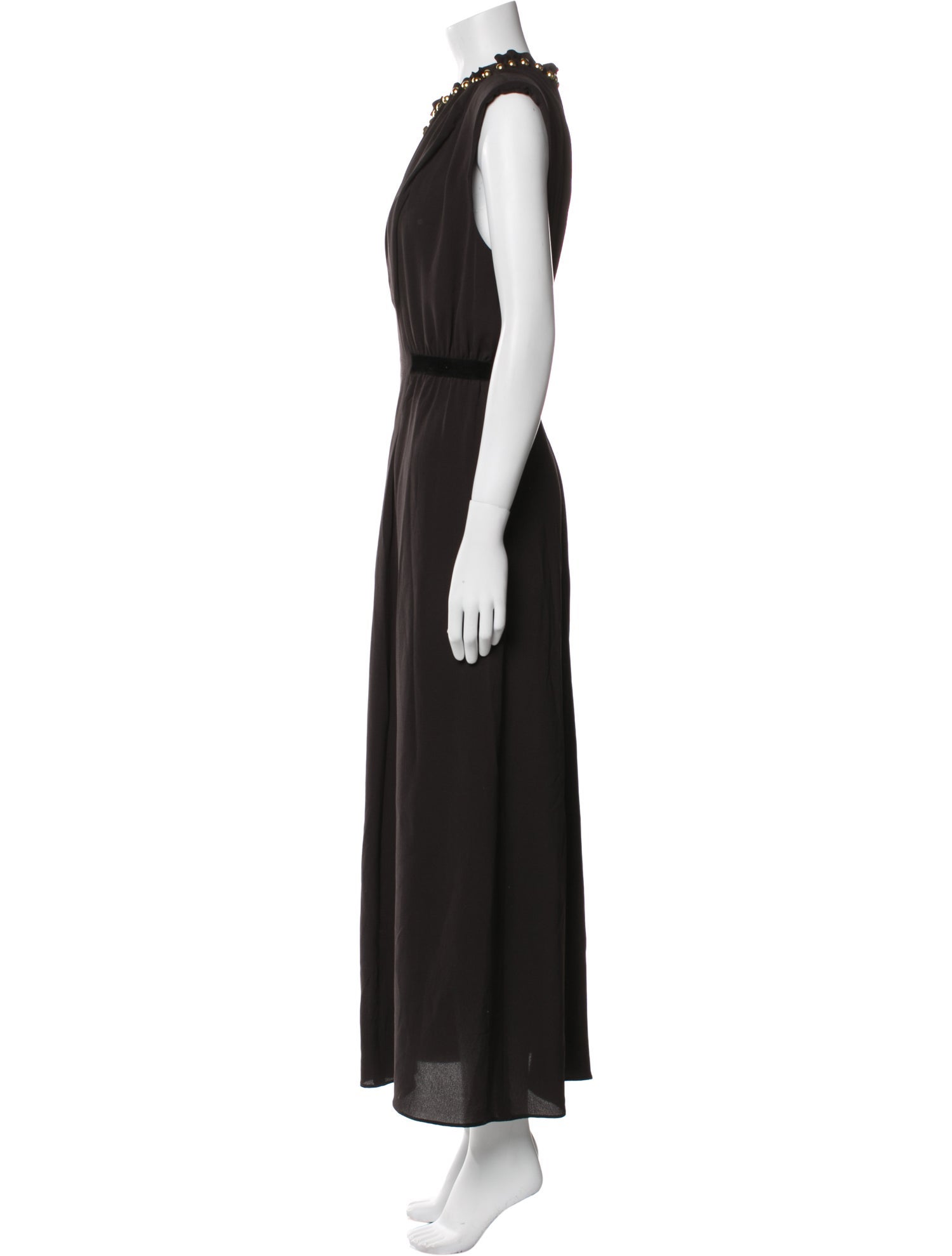 St. John Crew Neck Long Dress w/ Tags