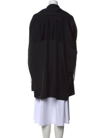 St. John Wool Open Front Sweater