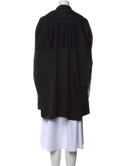 St. John Wool Open Front Sweater