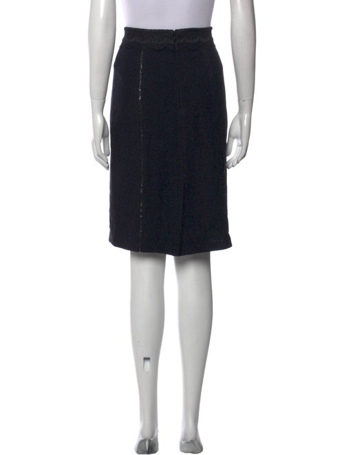 St. John Sequin Embellishments Knee-Length Skirt