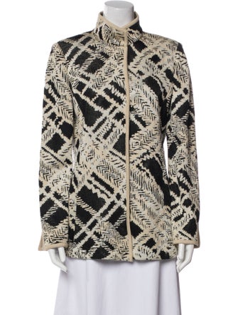 St. John Printed Blazer