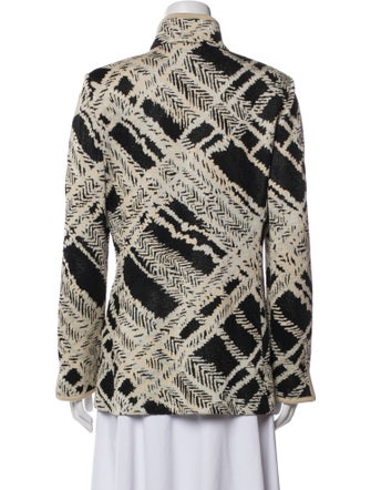 St. John Printed Blazer