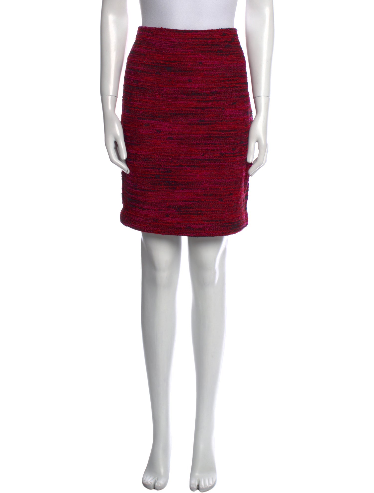 St. John Wool Knee-Length Skirt